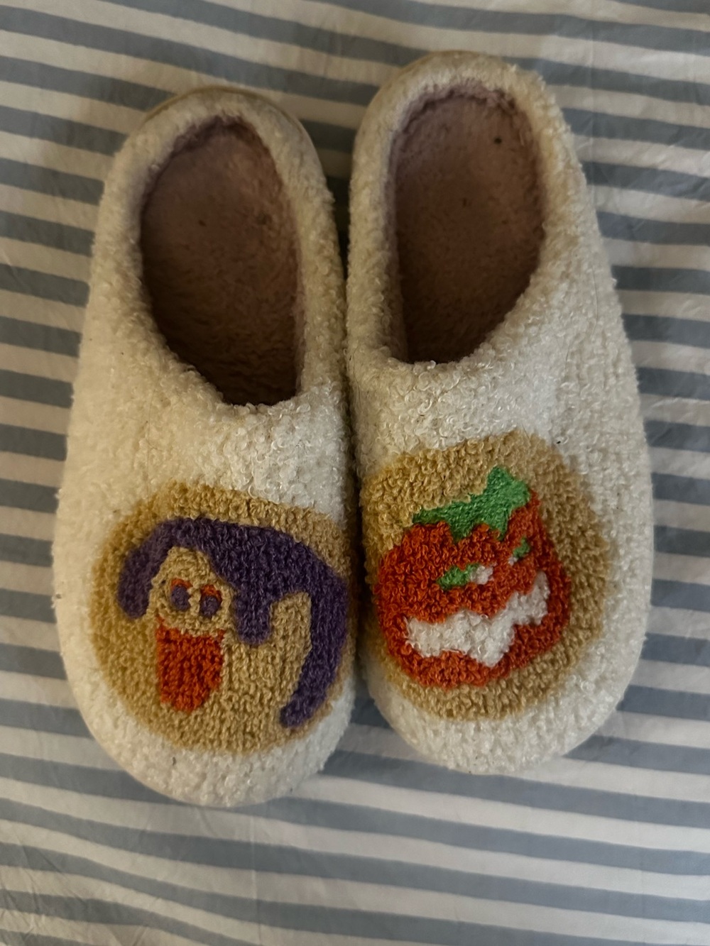 Halloween cookies slippers
